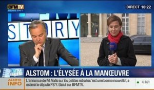 BFM Story: François Hollande reçoit les repreneurs potentiels d'Alstom - 28/04