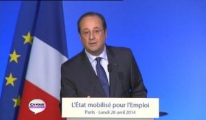 François Hollande : "Le pacte de responsabilité, c'est un acte et une source de confiance !"