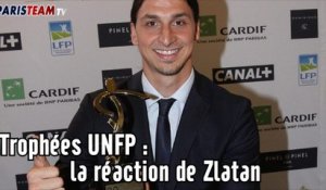 Trophées UNFP : la réaction de Zlatan