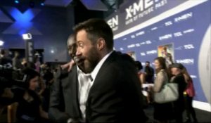 Omar Sy, Hugh Jackman en promo pour X-Men