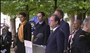 Hollande ne chante pas La Marseillaise en entier - 12/05