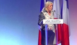 Marine Le Pen fustige les "franco-sceptiques" - 18/05