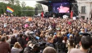 Des milliers d'Autrichiens acclament Conchita Wurst, lauréate de l'Eurovision