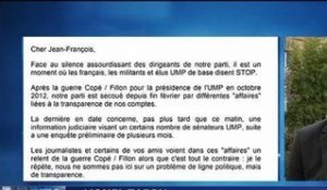 Affaire Bygmalion: Copé promet une mise au point, "chiche" lui répond un député UMP - 20/05