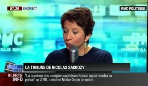 RMC Politique : La tribune de Nicolas Sarkozy - 22/05