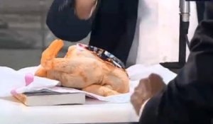 Zap télé: Bové fait campagne avec un poulet... Sarkozy prend ses distances avec l'UMP...