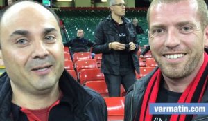 Les supporters toulonnais au Millennium Stadium