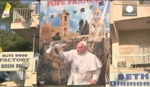Visite sous haute tension politique pour le pape en Terre Sainte