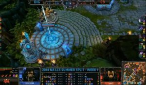 LCS NA W1D2 Game 5 DIG vs C9