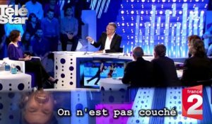 On n'est pas couché : Nathalie Péchalat refuse de parler de Jean Dujardin [Vidéo]