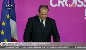 JC : Cambadélis "une campagne trop courte, pas assez européenne, trop superficielle"