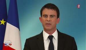 Européennes : "Un choc, un séisme, un moment grave", selon Manuel Valls