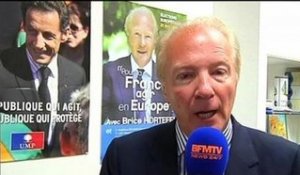Brice Hortefeux: "nous devons renforcer la cohésion et l'unité" de l'UMP - 25/05