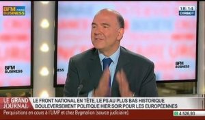 Pierre Moscovici, ancien ministre de l'Économie et des Finances, dans Le Grand Journal - 26/05 1/4