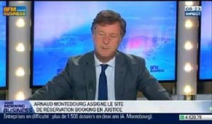 Arnaud Montebourg porte plainte contre Booking.com, Sébastien Bazin dans GMB - 28/05
