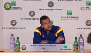 Conférence de presse Jo-Wilfried Tsonga Roland Garros 2014 2T