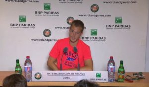 Roland-Garros - Michon : ''Un score sévère''