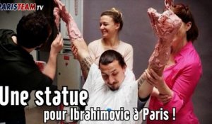 Une statue pour Ibrahimovic à Paris !