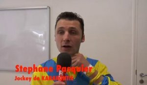 Interview de Stéphane Pasquier, jockey de KARAKONTIE