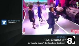 Zapping TV : Roselyne Bachelot essaie le "booty shake" en direct sur D8