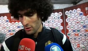 Fellaini: "Que les backs montent plus, c'est la nouvelle consigne du coach"