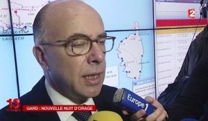 Intempéries dans le Gard : le ministre de l’Intérieur appelle à maintenir la vigilance