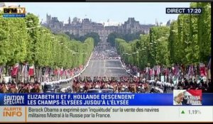 La reine Elizabeth II est à Paris (Vidéo)