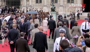 La Reine d'Angleterre reçue à l'Hôtel de Ville de Paris