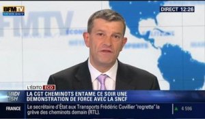 L'Édito éco de Nicolas Doze: La grève contre la réforme ferroviaire est un lobbying façon CGT – 10/06