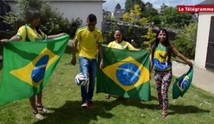 Coupe du Monde 2014. Morlaix aux couleurs du Brésil