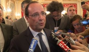 France-Honduras: "un bel exemple", pour Hollande
