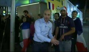Coupe du monde : la joie des supporters français à Porto Alegre