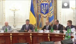 Ukraine : Porochenko veut une trêve dans l'Est