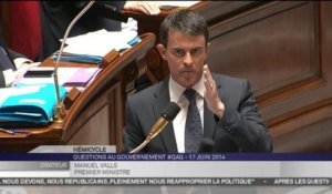 Manuel Valls veut tenir face aux cheminots : "Cette réforme est indispensable"