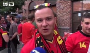 Football / Grosse satisfaction pour les supporters belges - 17/06