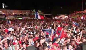 Suisse-France : les supporters se retrouvent à la frontière