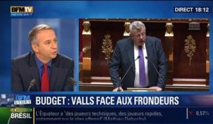 BFM Story: Budget: Manuel Valls face aux frondeurs du PS – 23/06