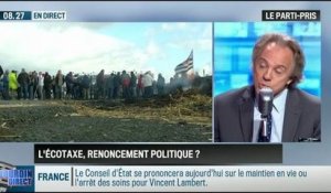 Le parti pris d'Hervé Gattegno : Ecotaxe : "Le gouvernement roule à contre-sens" – 24/06
