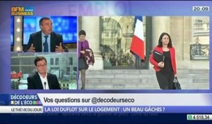 La loi Duflot sur le logement est-elle un beau gâchis ?, dans Les Décodeurs de l'éco - 24/06 4/5