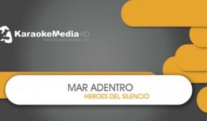 Mar Adentro - Heroes del Silencio - KARAOKE HQ