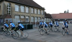 ARRAS - Départ du périple à vélo des jeunes de la mission locale