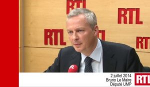VIDÉO - Bruno Le Maire ironise sur "la propreté" de l'UMP