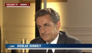 EXTRAIT - Sarkozy dénonce "l’instrumentalisation politique d’une partie de la justice"