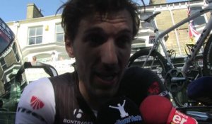 Tour de France 2014 - Etape 1 - Fabian Cancellara : "Avec Voigt, on a fait le maximum"