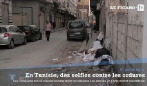 Tunisie : des selfies contre les ordures