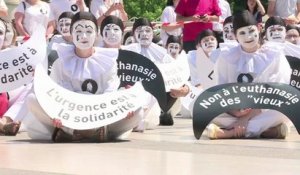 Euthanasie: des manifestants dans la rue pour la contester