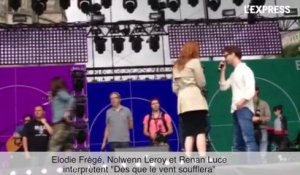 Francofolies: les répétitions d'Elodie Frégé, Nolwenn Leroy et Renan Luce