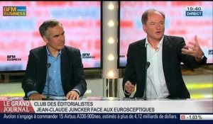 Bruno Jeudy, Henri Vernet et Emmanuel Lechypre, dans Le Grand Journal - 15/07 6/7