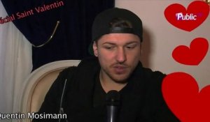 Exclu vidéo : Quentin Mosimann : "Ca fait quelques années que je suis célibataire le jour de la Saint Valentin..."
