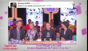 Public Zap : Enora Malagré a les pieds les plus dégueulasses de France  : In ou Out ?